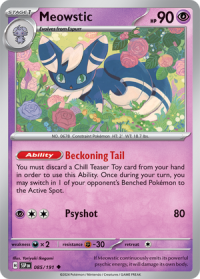 pokemon s v surging sparks meowstic 085 191
