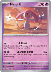 pokemon s v surging sparks mesprit 079 191
