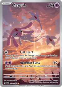 pokemon s v surging sparks mesprit 204 191 illustrator rare