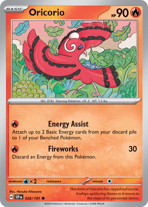 Oricorio - 026-191 (RH)