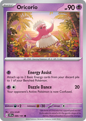 Oricorio - 089-191 (RH)