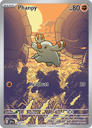 Phanpy - 205-191 - Illustrator Rare