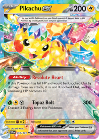 pokemon s v surging sparks pikachu ex 057 191