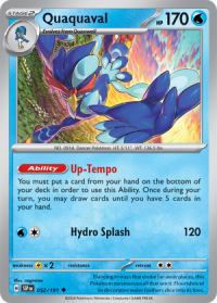 pokemon s v surging sparks quaquaval 052 191