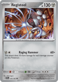 pokemon s v surging sparks registeel 125 191