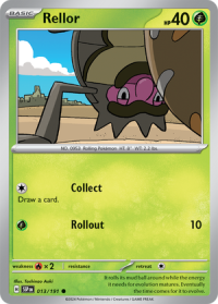 pokemon s v surging sparks rellor 013 191