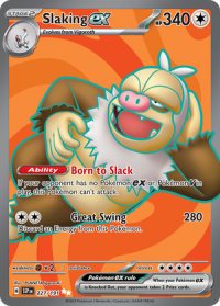 pokemon s v surging sparks slaking ex 227 191 full art