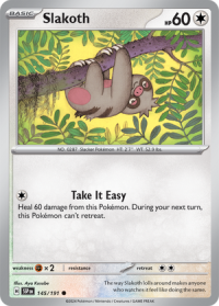 pokemon s v surging sparks slakoth 145 191
