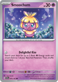 pokemon s v surging sparks smoochum 075 191
