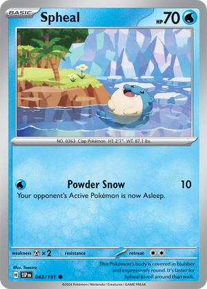 Spheal -043-191 (RH)
