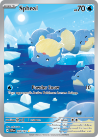 pokemon s v surging sparks spheal 199 191 illustrator rare