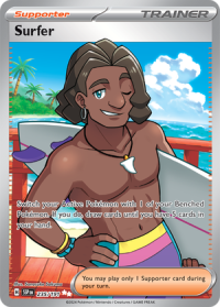 pokemon s v surging sparks surfer 235 191 full art