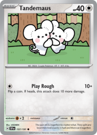 pokemon s v surging sparks tandemaus 157 191