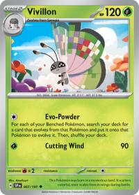 pokemon s v surging sparks vivillon 007 191