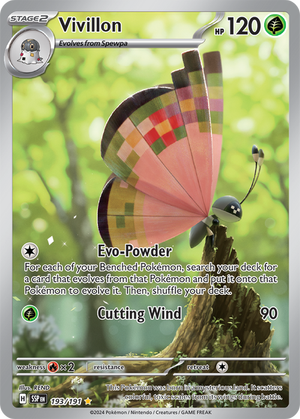 Vivillon - 193-191 - Illustrator Rare