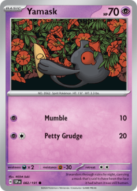 pokemon s v surging sparks yamask 082 191