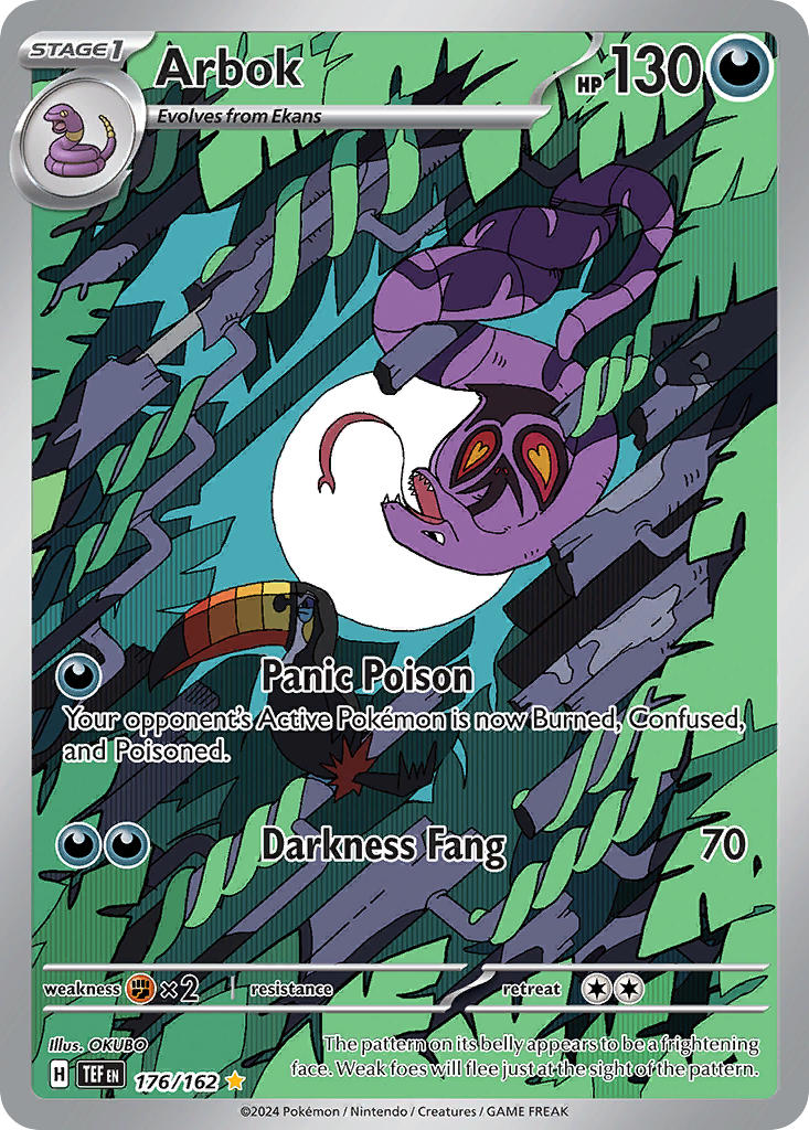 Arbok - 176-162 - Illustrator Rare