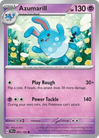 pokemon s v temporal forces azumarill 065 162