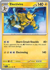 pokemon s v temporal forces electivire 054 162 rh