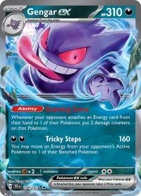 pokemon s v temporal forces gengar ex 104 162