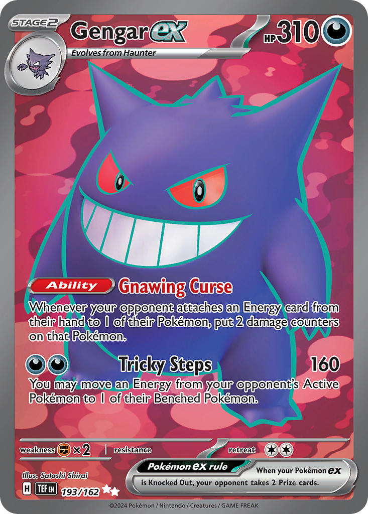 Gengar EX - 193-162 - FULL ART