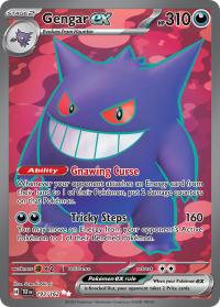 pokemon s v temporal forces gengar ex 193 162 full art