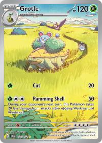 pokemon s v temporal forces grotle 164 162 illustrator rare