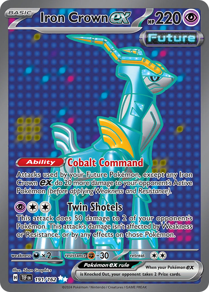 Iron Crown EX - 191-162 - FULL ART