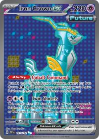 pokemon s v temporal forces iron crown ex 191 162 full art