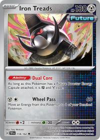 pokemon s v temporal forces iron treads 118 162