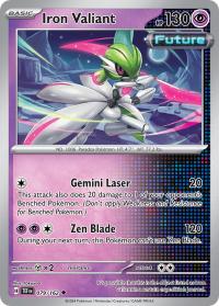 pokemon s v temporal forces iron valiant 079 162