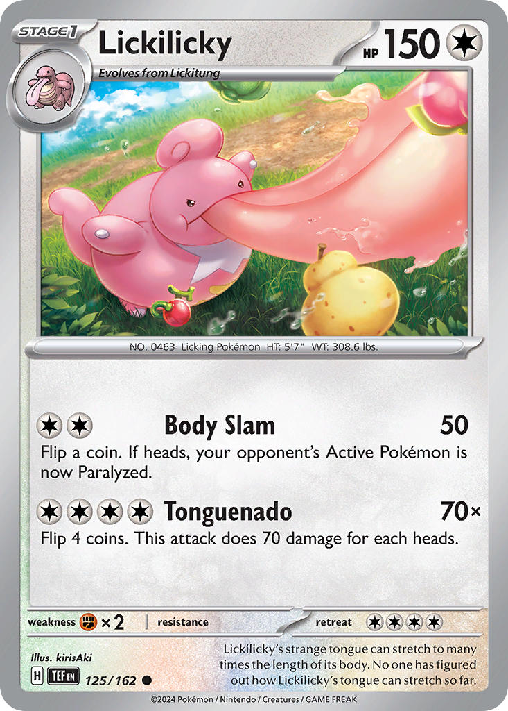 Lickilicky - 125-162