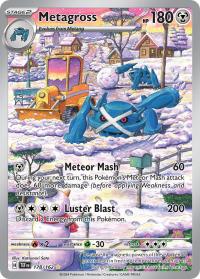 pokemon s v temporal forces metagross 178 162 illustrator rare