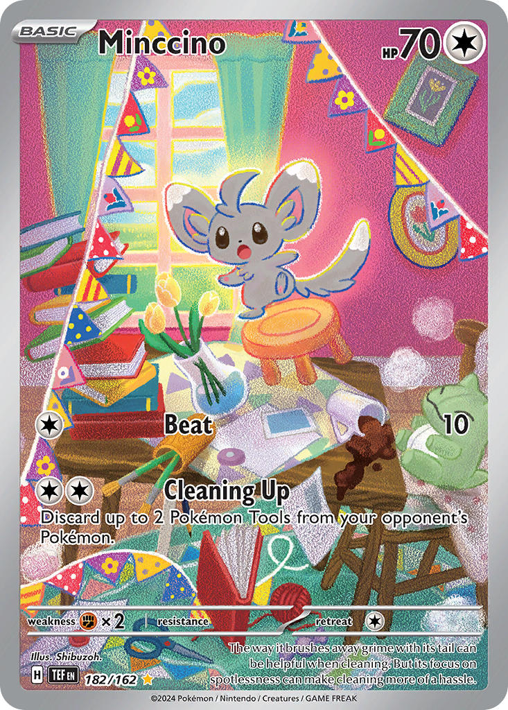 Minccino - 182-162 - Illustrator Rare