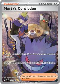 pokemon s v temporal forces morty s conviction 211 162 special illustration rare