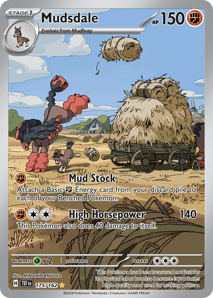 Mudsdale - 175-162 - Illustrator Rare