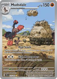 pokemon s v temporal forces mudsdale 175 162 illustrator rare