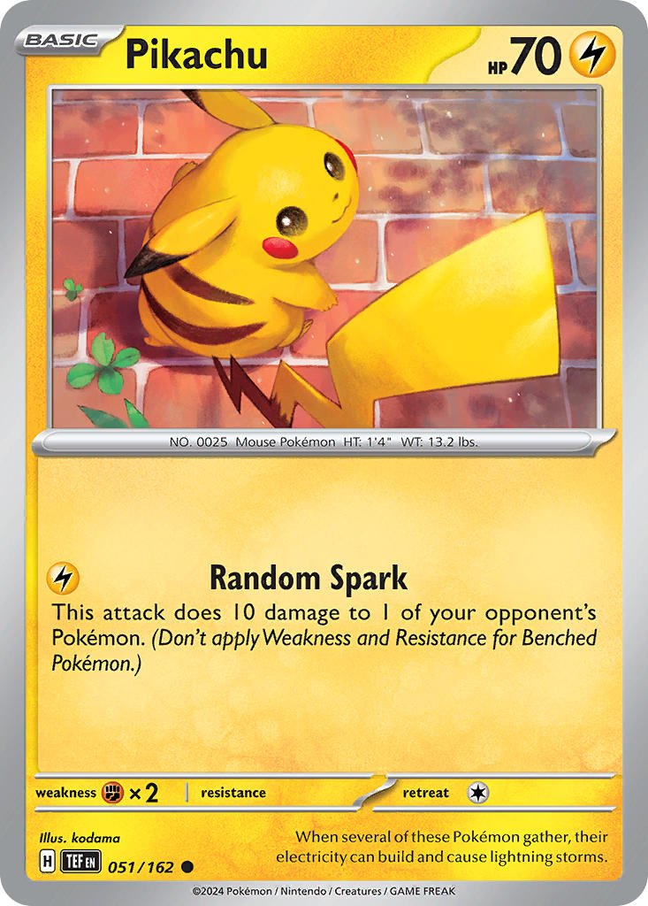 Pikachu - 051-162 (RH)