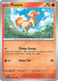 pokemon s v temporal forces ponyta 026 162 rh