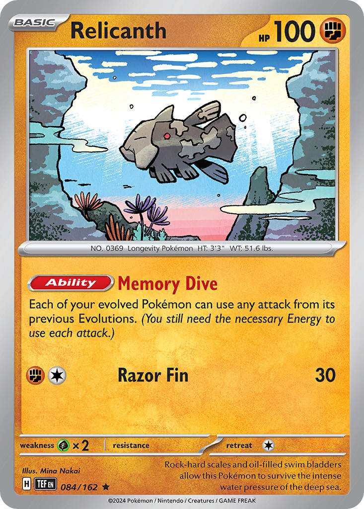 Relicanth - 084-162