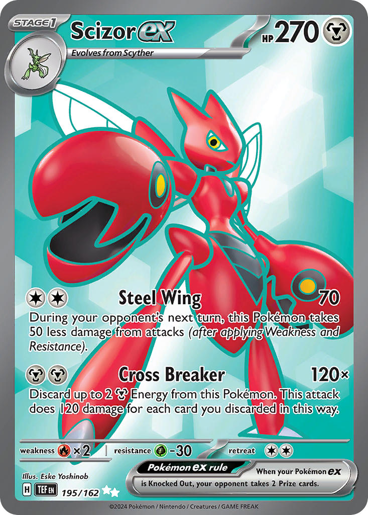 Scizor EX - 195-162 - FULL ART