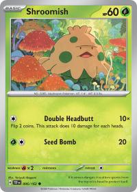 pokemon s v temporal forces shroomish 006 162