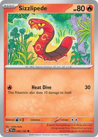 pokemon s v temporal forces sizzlipede 036 162