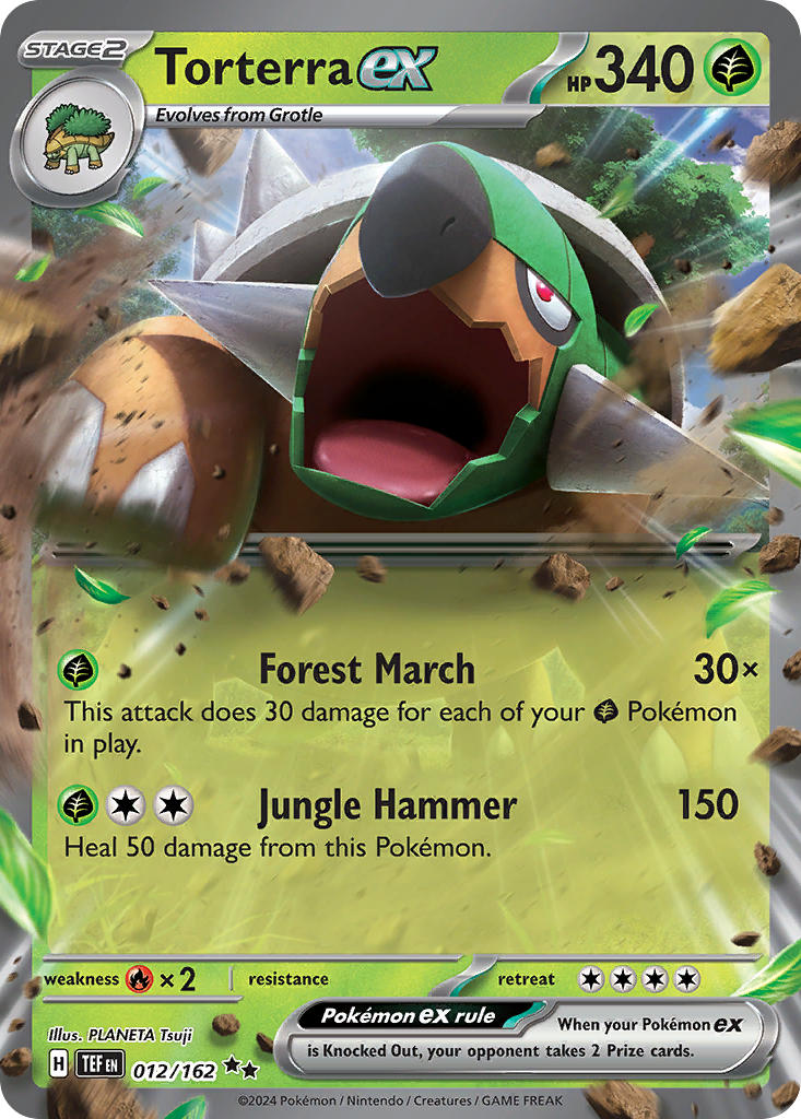 Torterra EX - 012-162