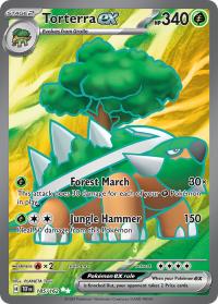 pokemon s v temporal forces torterra ex 185 162 full art