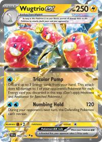 pokemon s v temporal forces wugtrio ex 060 162