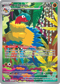 pokemon s v white flare archeops 132 086 illustrator rare