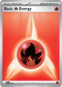 pokemon s v white flare fire energy sve018 foil
