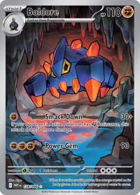 pokemon s v white flare boldore 128 086 illustrator rare