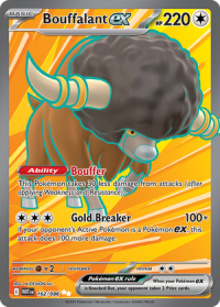 pokemon s v white flare bouffalant ex 162 086 full art